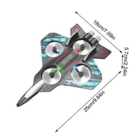 طائرة تعمل بالتحكم عن بُعد قابلة لإعادة الشحن، وضع...