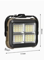 كشاف محمول قابل للشحن للتخييم والرحلات 10 واط عالي...