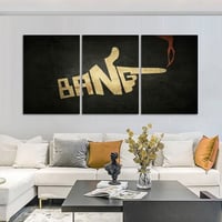 طقم 3 لوحات قماش كانفس موديل (C19)