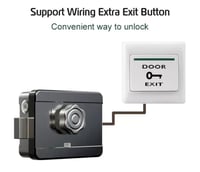 قفل الكتروني للابواب الخارجية ضد الماء