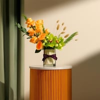 باقة زهور جمال العنبر