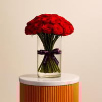 باقة جوري أحمر خلابة