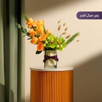 مونتاج فيديو مع باقة ورد فاخرة