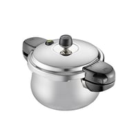 قدر كاتم ضغط بي ان PN استيل 6 لتر