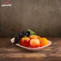 مجموعة صحون أبيض 8 قطع