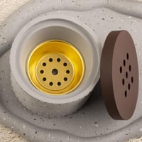 طقم مبخرة رمادي