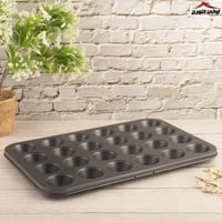 قالب ميني كوب كيك كاربون استيل 24 خانة