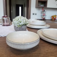 طقم عشاء بيان (النسخة الفاخرة) 24 قطعة