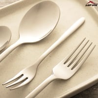 طقم ملاعق 30 قطعة فضي