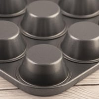 قالب ميني كوب كيك كاربون استيل 24 خانة