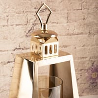 فانوس ريتاج ذهبي