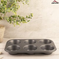 قالب كوب كيك 6 خانات