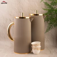 طقم ترامس لينا بني مذهب