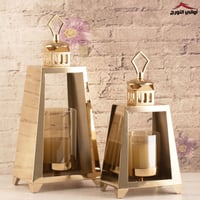 فانوس ريتاج ذهبي