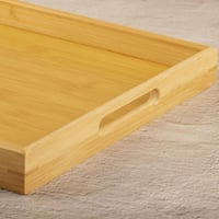 صينية تقديم خشب مستطيل