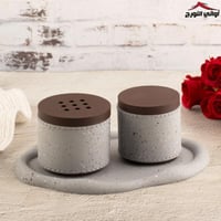 طقم مبخرة رمادي