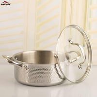 طقم قدور 9 قطع ماركة UAKEEN أسود