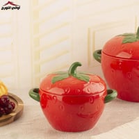 بادية سيراميك شكل فراولة