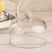 صينية تقديم كب كيك رباعي فضي