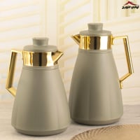 طقم ترمس أمواج أخضر