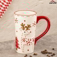 كوب سيراميك شجرة الأرز