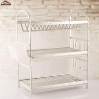 سلة صحون 3 ادوار المنيوم