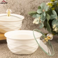 طقم مكسرات ثلاثي دايموند بقاعدة خشب