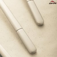 طقم ملاعق حلا 6 قطع فضي