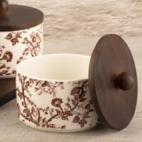 طقم مكسرات الجودي ثلاثي بني