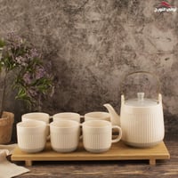 طقم ابريق وأكواب شاي