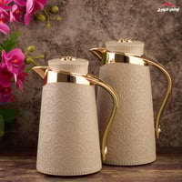 طقم ترامس حسناء رمادي فاتح