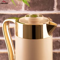 طقم ترامس فلورا مطفي بني مذهب