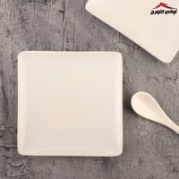 حافظة حلا بغطاء زجاج وقاعدة خشب 10 قطع