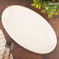 صحن ملامين لارين بيج مرخم بيضاوي