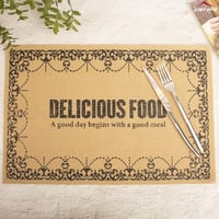 طقم لباد مستطيل 4 قطع أسود