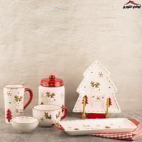 علبة سيراميك شجرة الأرز