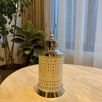 فانوس نارين ابيض فضي