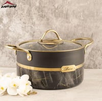 قدر جرانيت ماربل أسود