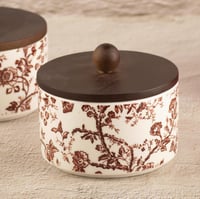 طقم مكسرات الجودي ثلاثي بني