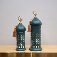 ديكور مئذنة سحر أخضر زيتي