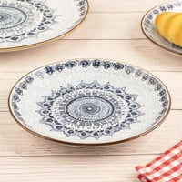 صحن ازرق مزخرف