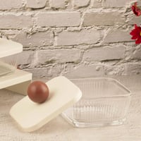 طقم صحون مكسرات ندى ثلاثي