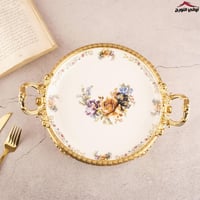 صحن حلا وضيافة دائري كرستينا