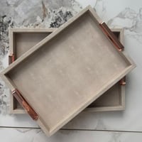 طقم صواني تقديم شادن بيج