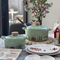 قدر سيراميك الكوخ