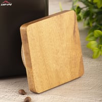 علبة سيراميك مودرن بغطاء خشبي