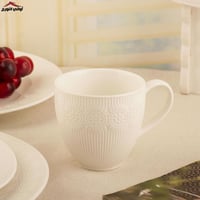 طقم عشاء أبيض 16 قطعه