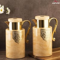 طقم ترامس فخامة بيج ماربل