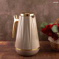 طقم ترامس رنيم رمادي مذهب