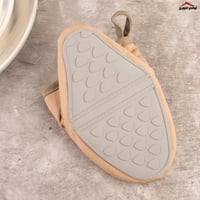 قفاز مطبخ سيلكون مع قماش